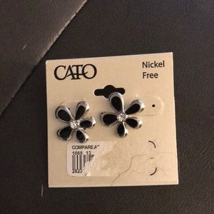 Floral earrings
